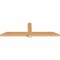Ekena Millwork Eugene Smooth Timber Gable Bracket, Western Red Cedar, 84"W x 24"H x 3 1/2"D x 5 1/2"F, 7/12 Pitch GBW084X24X0406EUG00SWR - alternate 3
